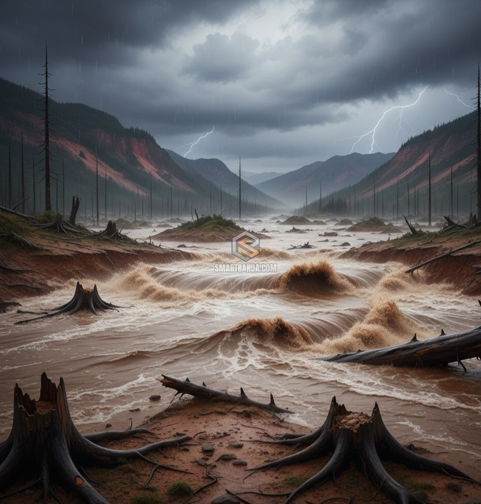 Hutan Terus Menyusut, Ahli Peringatkan Kalsel Berpotensi Alami Banjir Besar sepe...