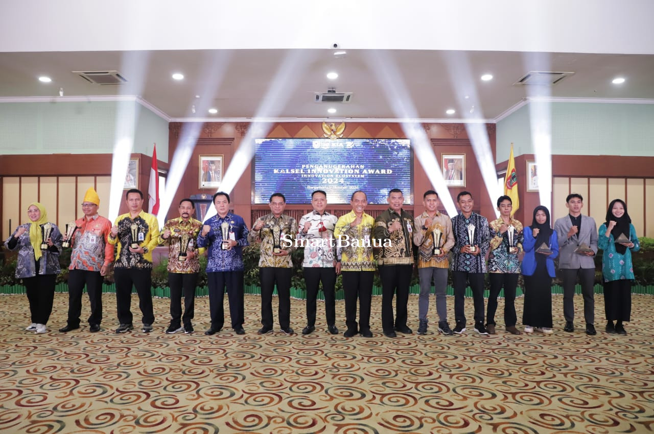 Dorong Terus Berinovasi, Gubernur Paman Birin Apresiasi Kalsel Innovation Award (KIA) dan Lomba Karya Tulis Ilmiah Tahun 2024