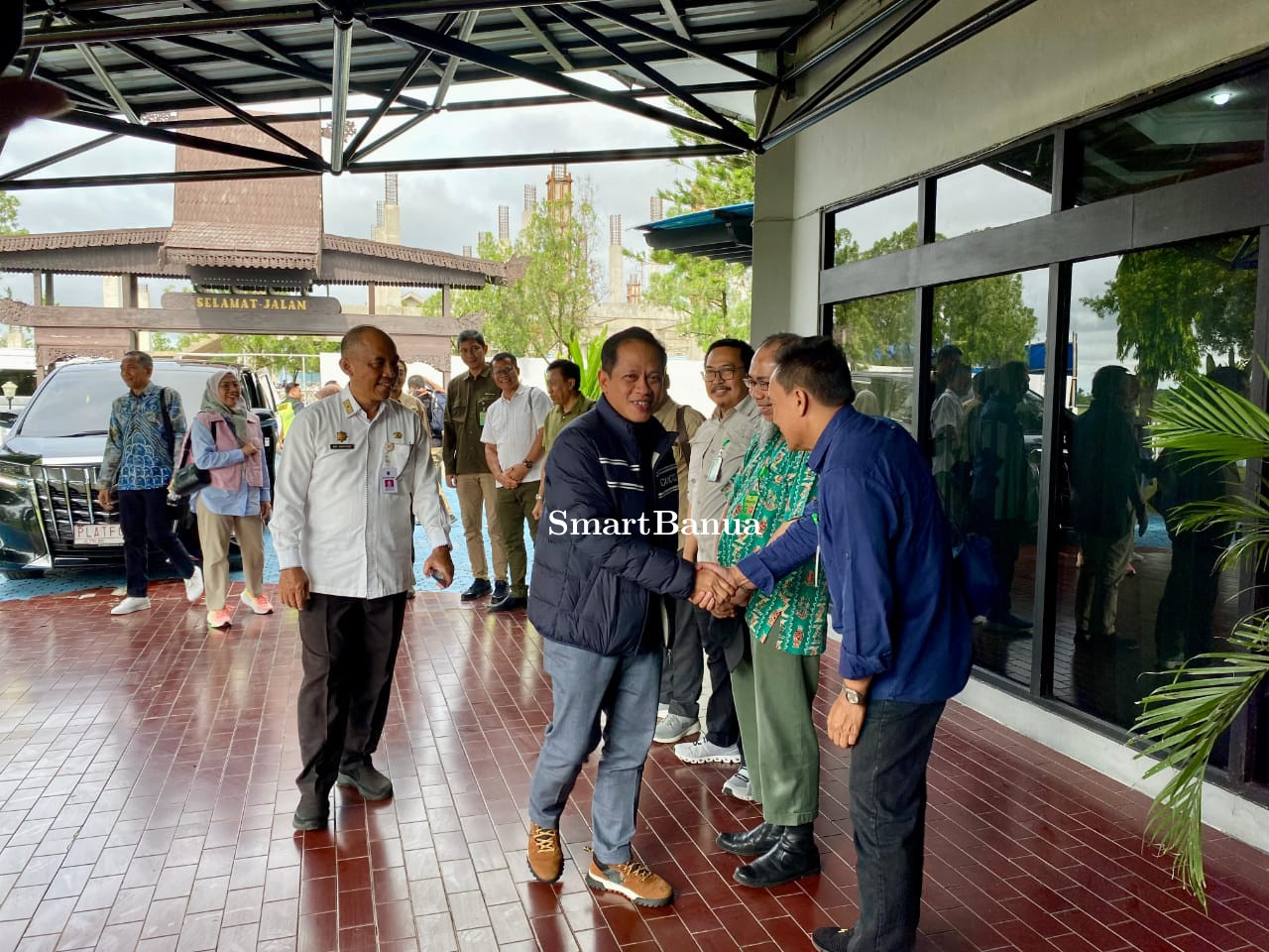 Kunjungan di Banua, Gubernur Kalsel Sambut Kedatangan Menteri Lingkungan Hidup Hanif Faisol Nurofiq