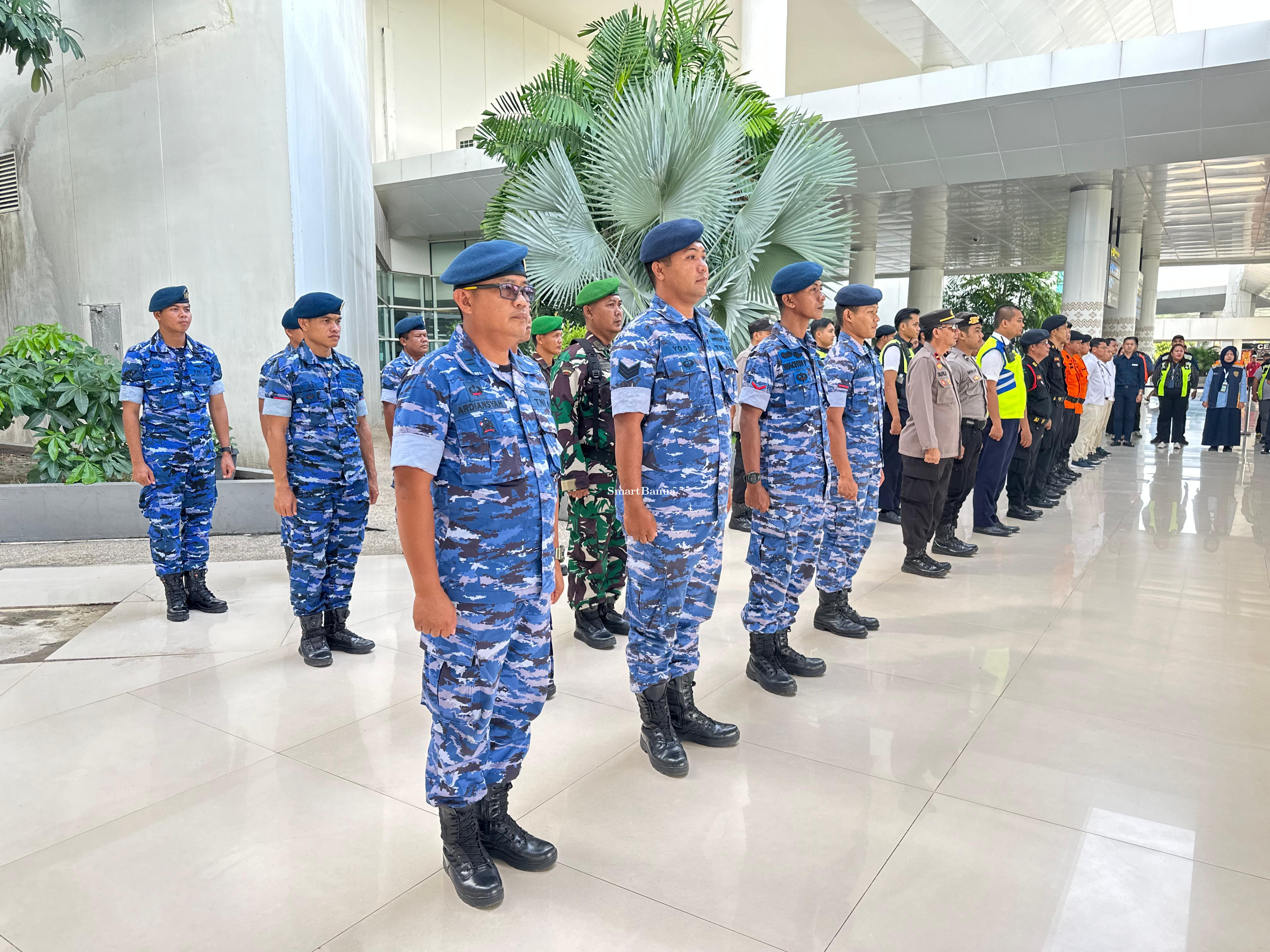 Bandara Syamsudin Noor Buka Posko Terpadu Nataru