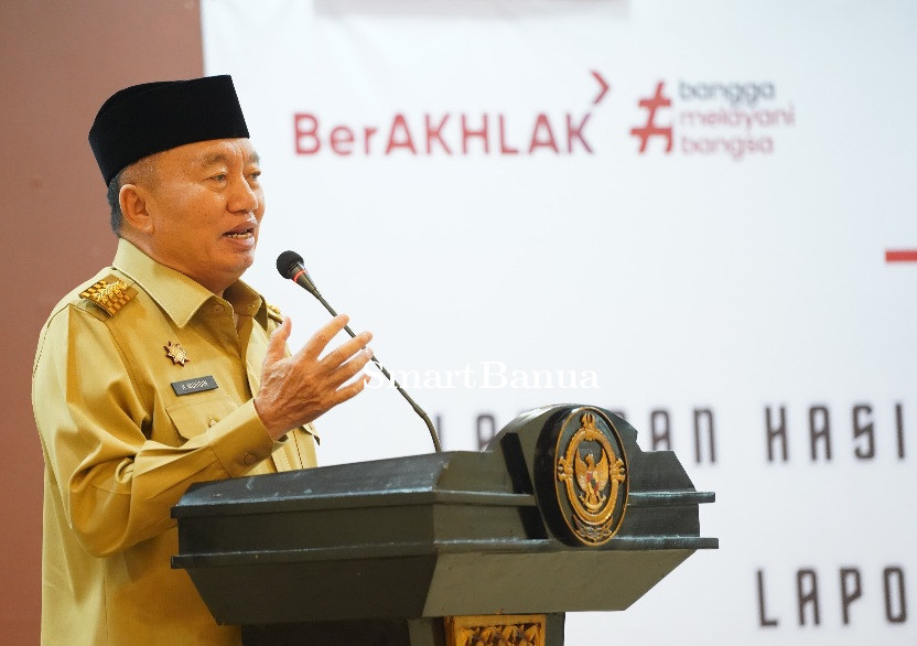 Gubernur Kalsel H. Muhidin Sampaikan Apresiasi Kinerja Polri Tahun 2024 di Kalsel 