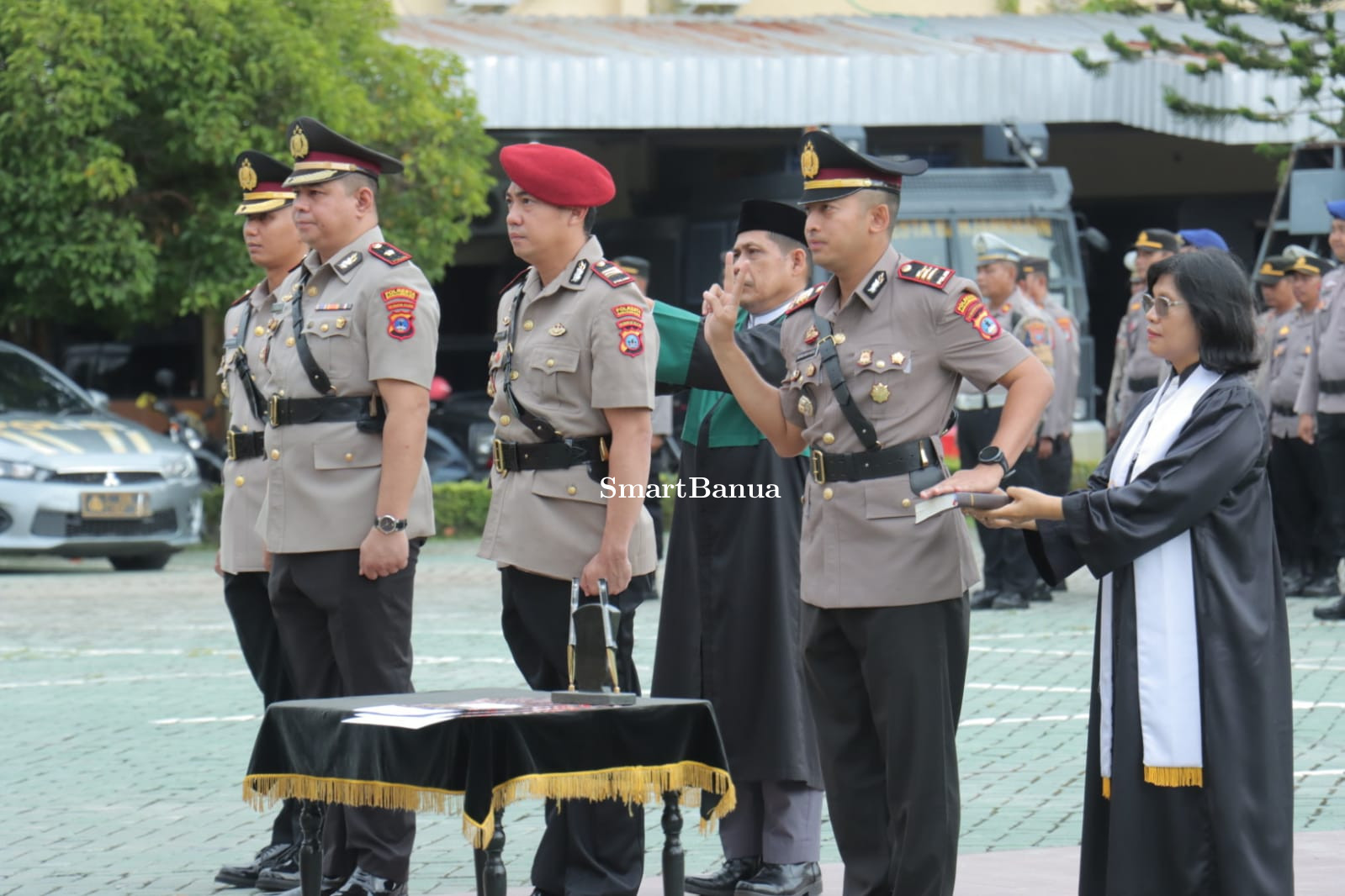 Pejabat Polresta Banjarmasin Dirotasi, Satu Kasat dan Dua Kapolsek