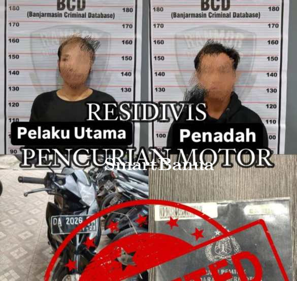 Residivis Curanmor Beraksi Usai Buka Puasa