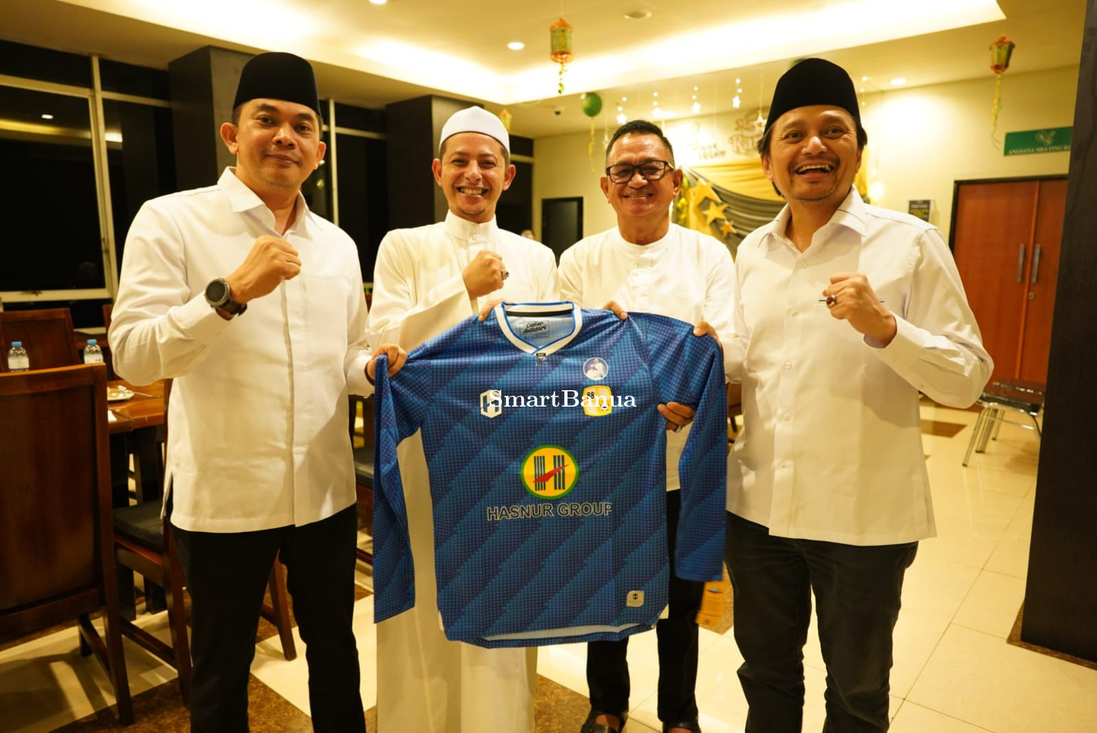 Silaturahmi Wakil Gubernur Hasnuryadi dengan Sahur Bersama Bupati Tanah Bumbu Andi Rudi Latif