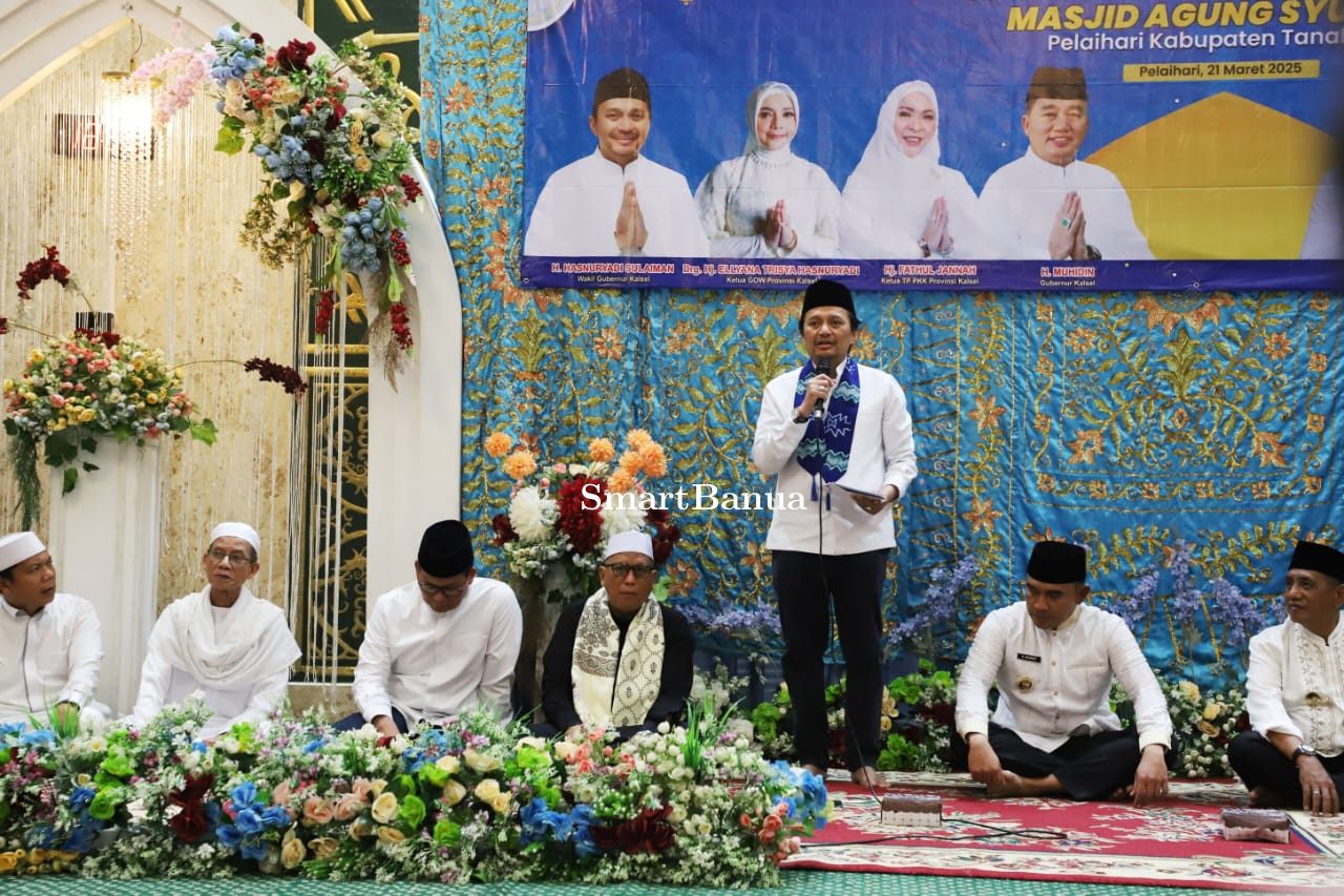 Safari Ramadan, Wagub Hasnuryadi Apresiasi Komitmen Tanah Laut sebagai Daerah Pertama Sukseskan Swasembada Pangan di Banua