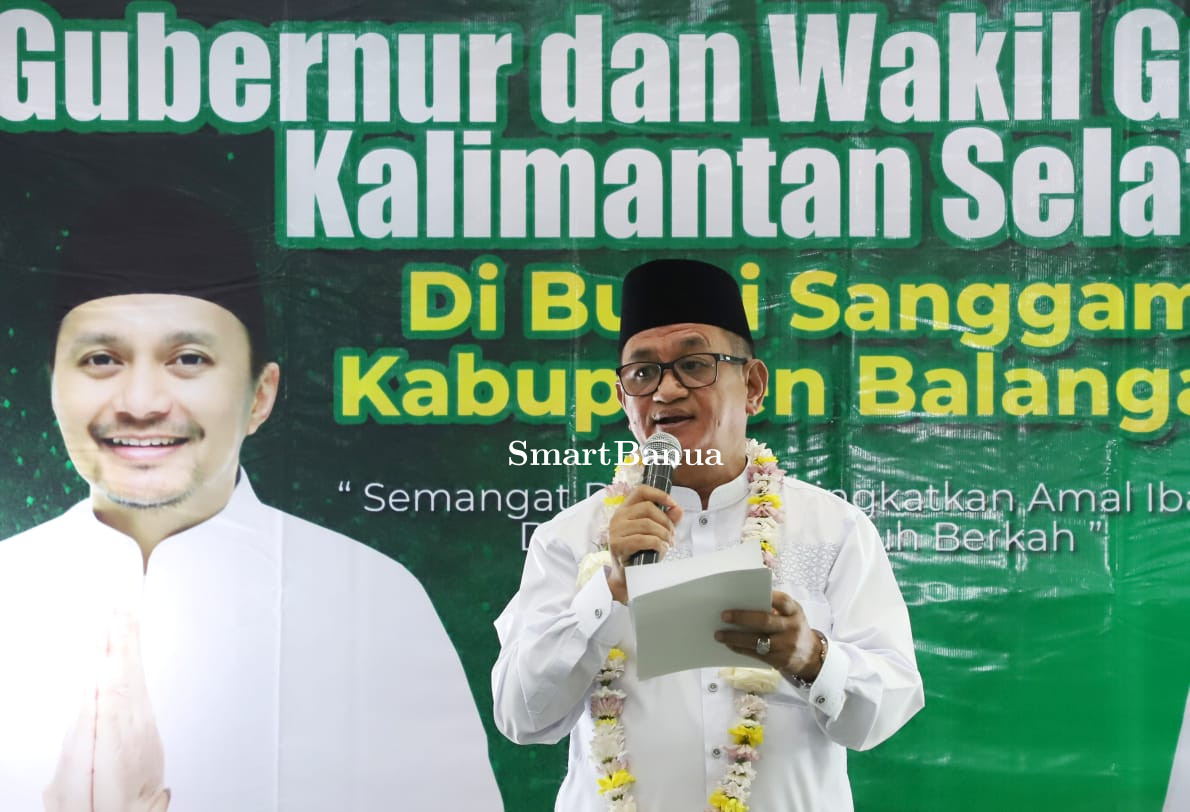Gubernur Kalsel Lewat Safari Ramadhan di Balangan, Hilangkan Perbedaan, Perkuat Kebersamaan