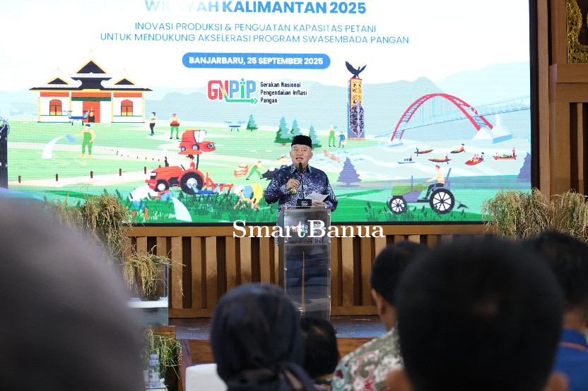Gerakan Nasional Pengendalian Inflasi Pangan (GNPIP) Kalimantan; Komitmen Gubernur H. Muhidin Jaga Stabllitas Harga dan Ketahanan Pangan