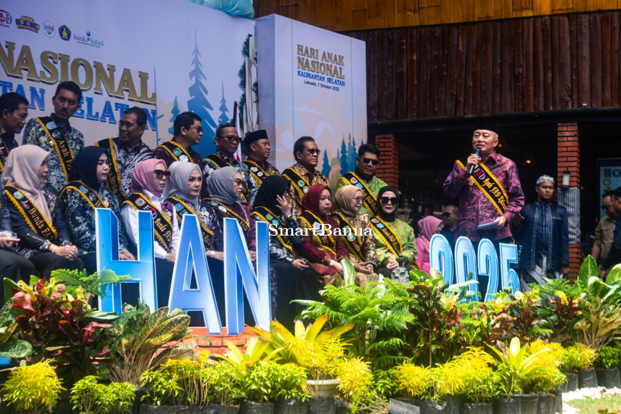 Gubernur H. Muhidin Dorong Kesadaran Masyarakat Soal Pemenuhan Hak Anak Sebagai Generasi Emas 2045