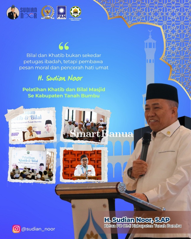 H. Sudian Noor Tingkatkan Peran Masjid, Gelar Pelatihan Bilal dan Khatib