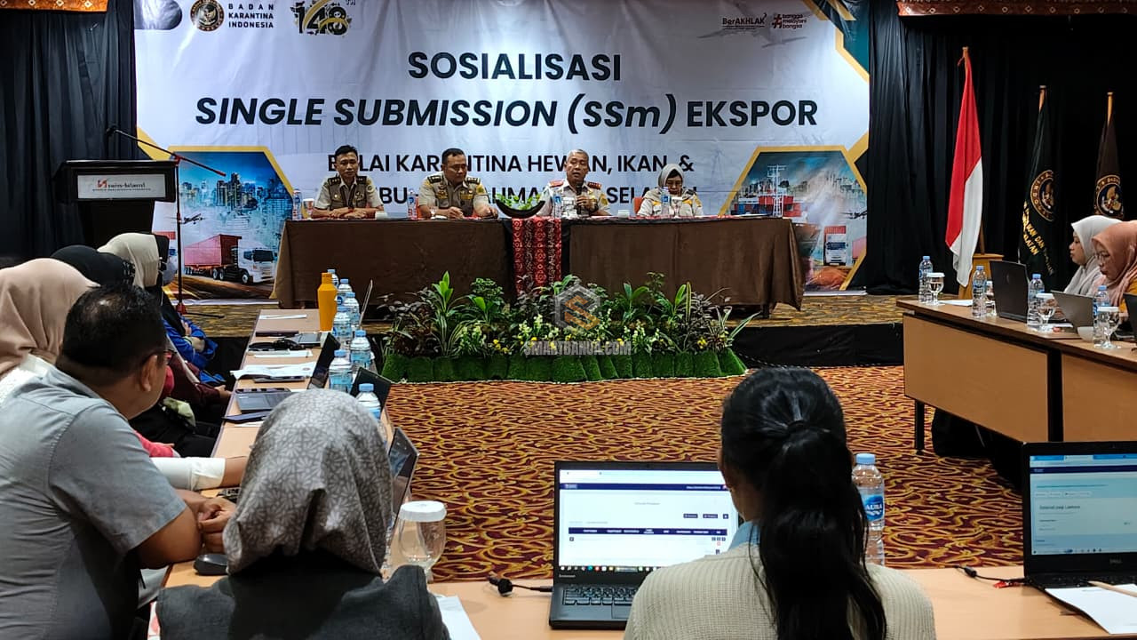 Karantina Kalsel Dorong Eksportir Manfaatkan Single Submission Ekspor