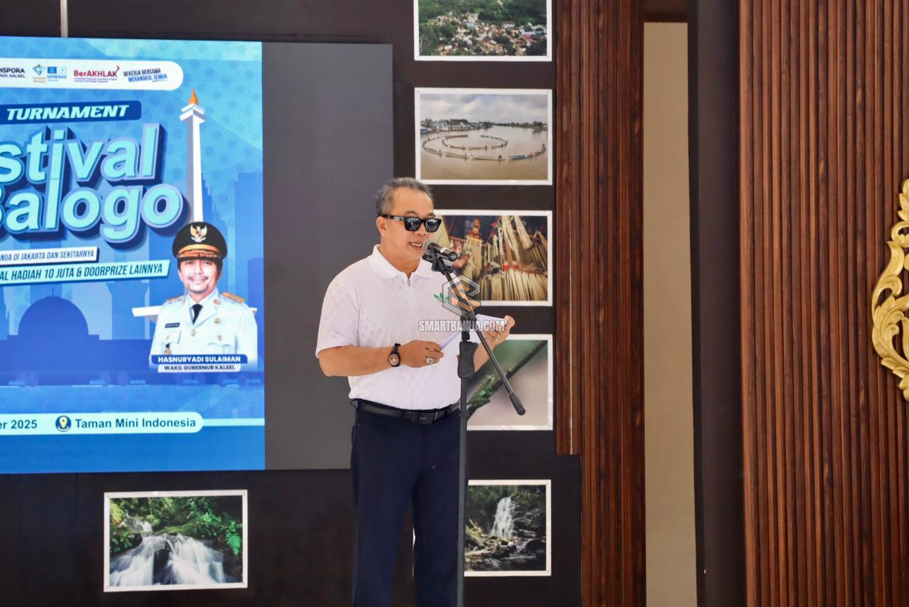 Festival Balogo 2025 di TMII, Pemprov Kalsel Gaungkan Permainan Tradisional Banjar ke Tingkat Nasional