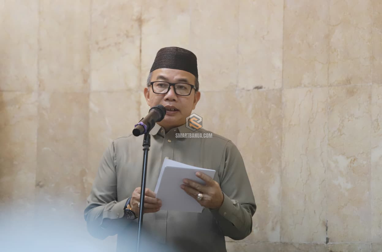 Wakili Gubernur H Muhidin, Sekdaprov Kalsel Ikuti Ibadah Malam Nisfu Syaban 1447 H di Masjid Raya Sabilal Muhtadin Banjarmasin