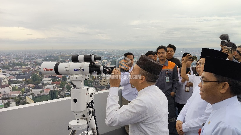 Pantauan Hilal di Banjarmasin Tak Nampak