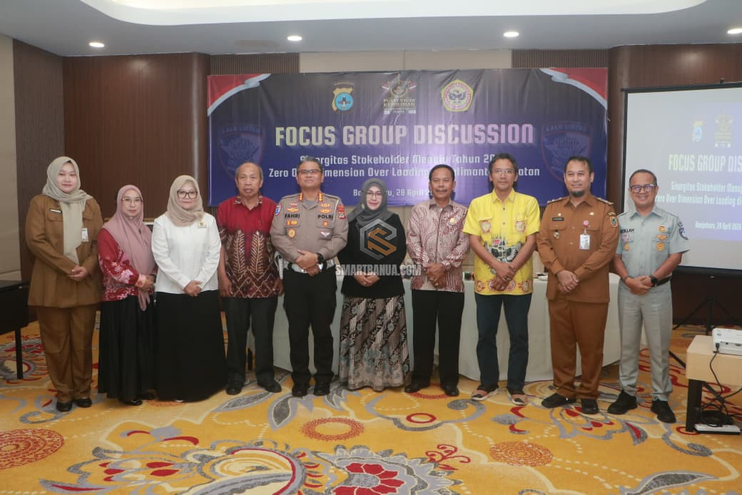 Ditlantas Polda Kalsel Perkuat Sinergi Stakeholder Demi Zero Over Dimension Over...