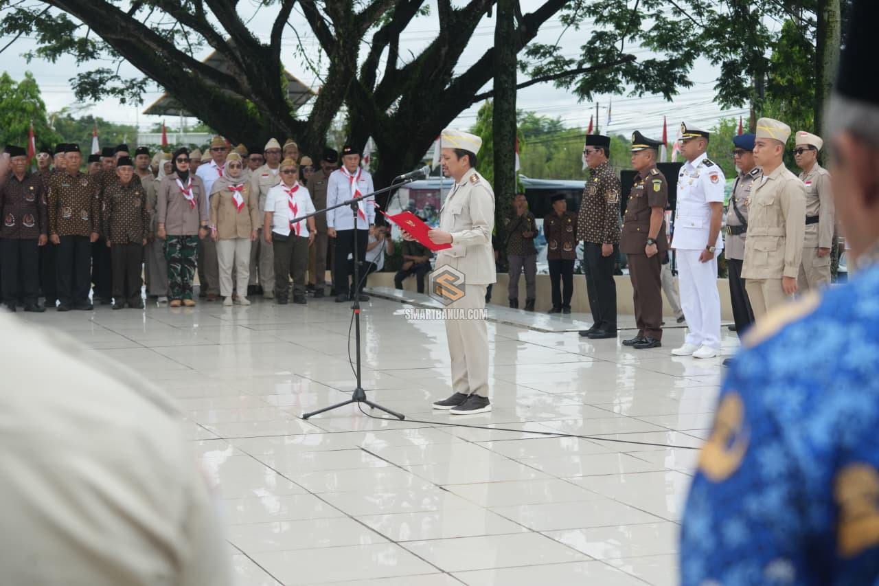 Wagub Hasnuryadi Sulaiman Pimpin Peringatan HUT ke-77 Proklamasi Tentara ALRI; A...