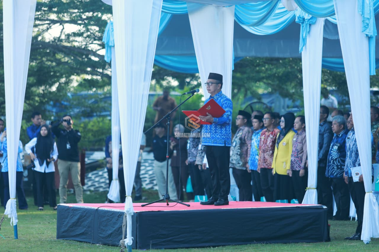 Sekda Kalsel Pimpin Upacara HARGANAS ke-33, Tegaskan Komitmen Bangun Keluarga Ta...