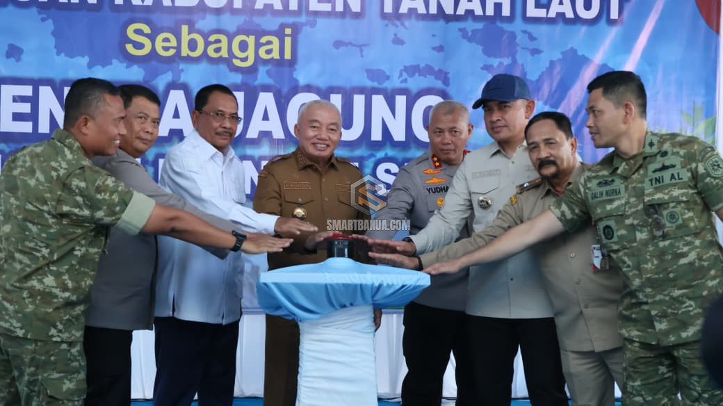 Gubernur H. Muhidin Resmi Canangkan Kabupaten Tanah Laut Sentra Jagung di Kalsel...