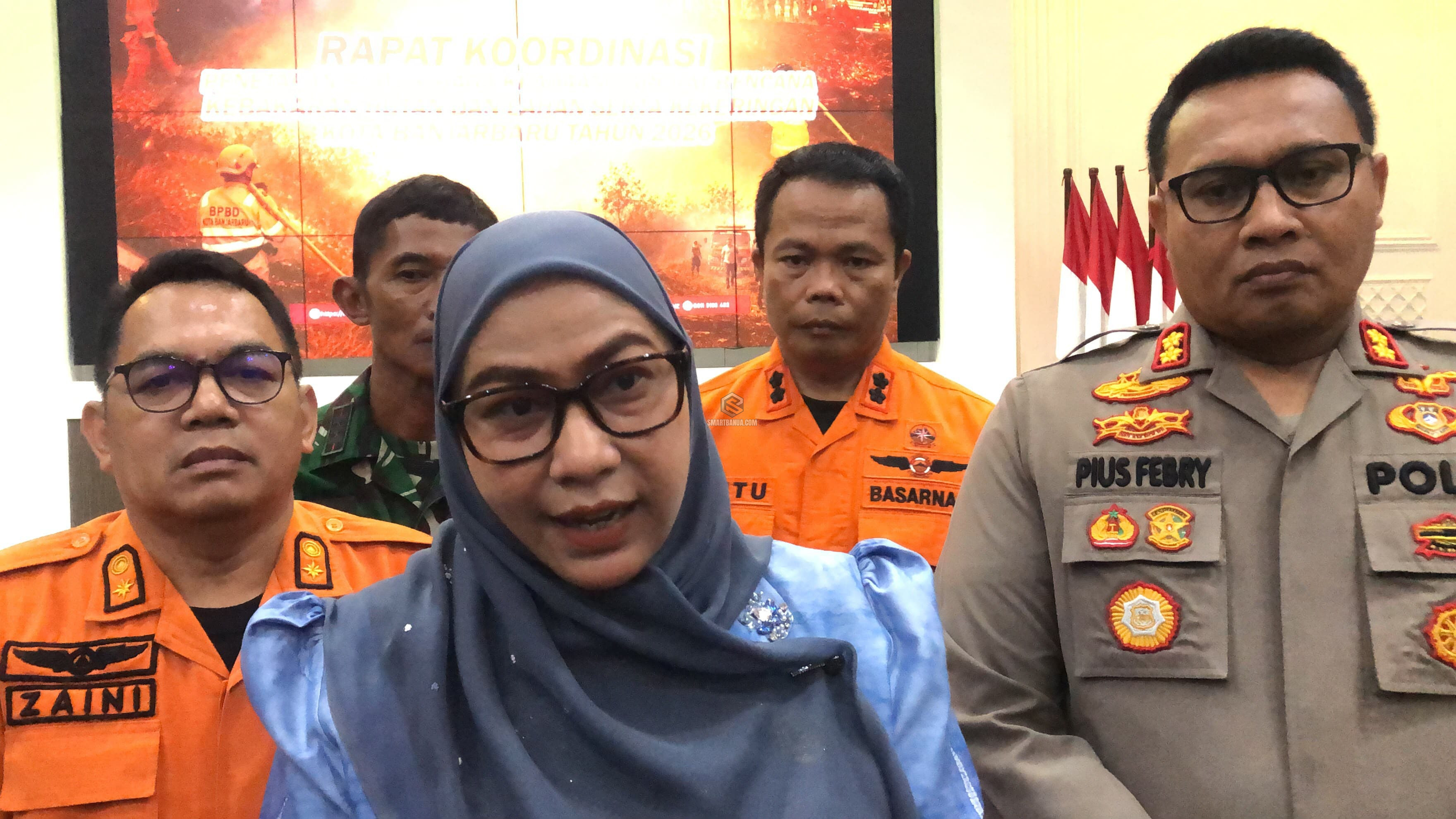 Wali Kota Banjarbaru Tetapkan Status Siaga Darurat Karhutla dan Kekeringan