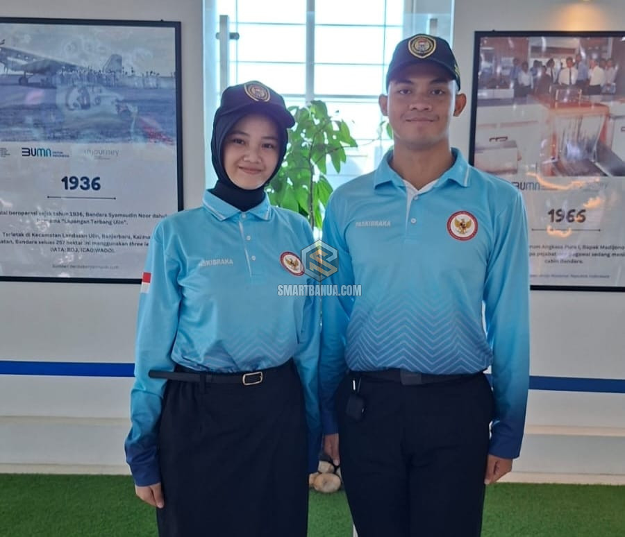 Paskibraka Kalsel Ikuti Pemusatan  Nasional