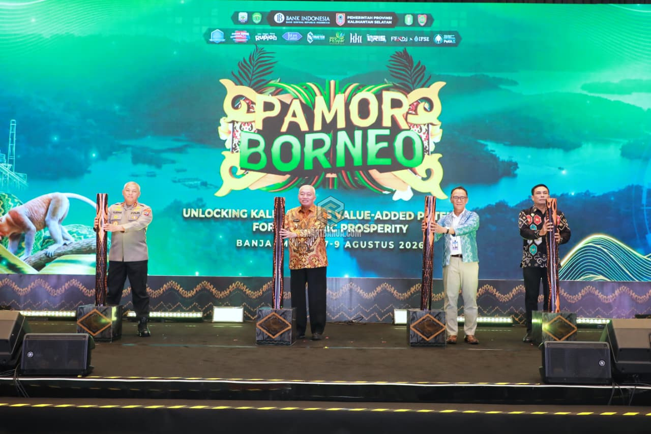 Gubernur H. Muhidin Resmi Buka Pamor Borneo 2026; Dorong Pertumbuhan Ekonomi Mel...