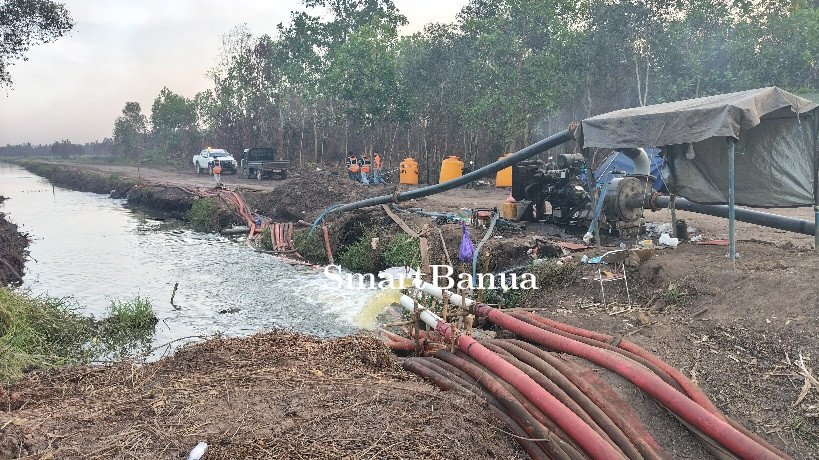 Dishut Kalsel 24 Jam Jaga Hutan Lindung Liang Anggang Dari Karhutla