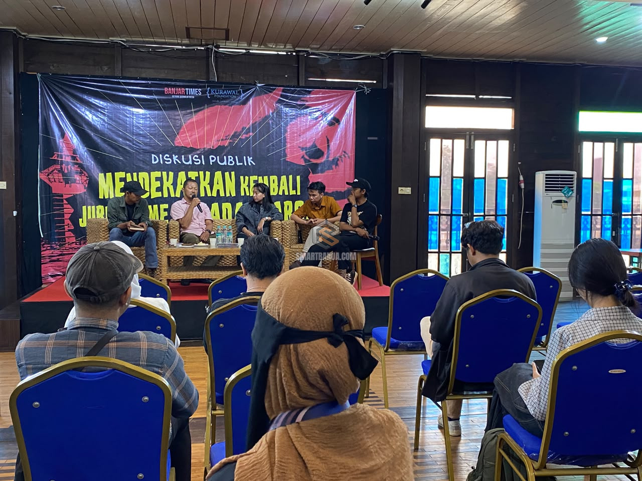 Banjartimes Bersama Kurawal Foundation Gelar Diskusi Publik Ketika Jurnalisme Ke...