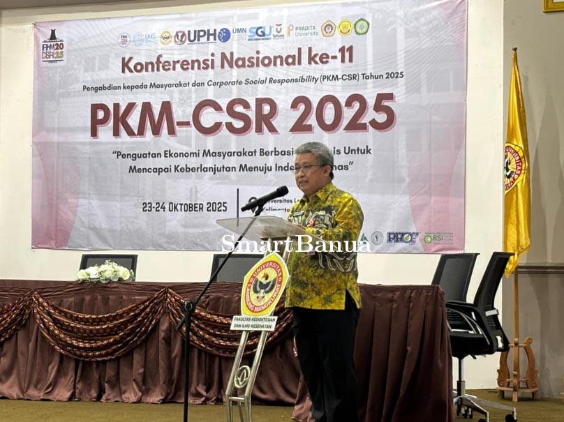 Pemprov Kalsel Apresiasi Konferensi Nasional Pengabdian kepada Masyarakat dan Corporate Social Responsibility (PKM-CSR); Momentum Perkuat Kolaborasi dan Manfaat ke Masyarakat
