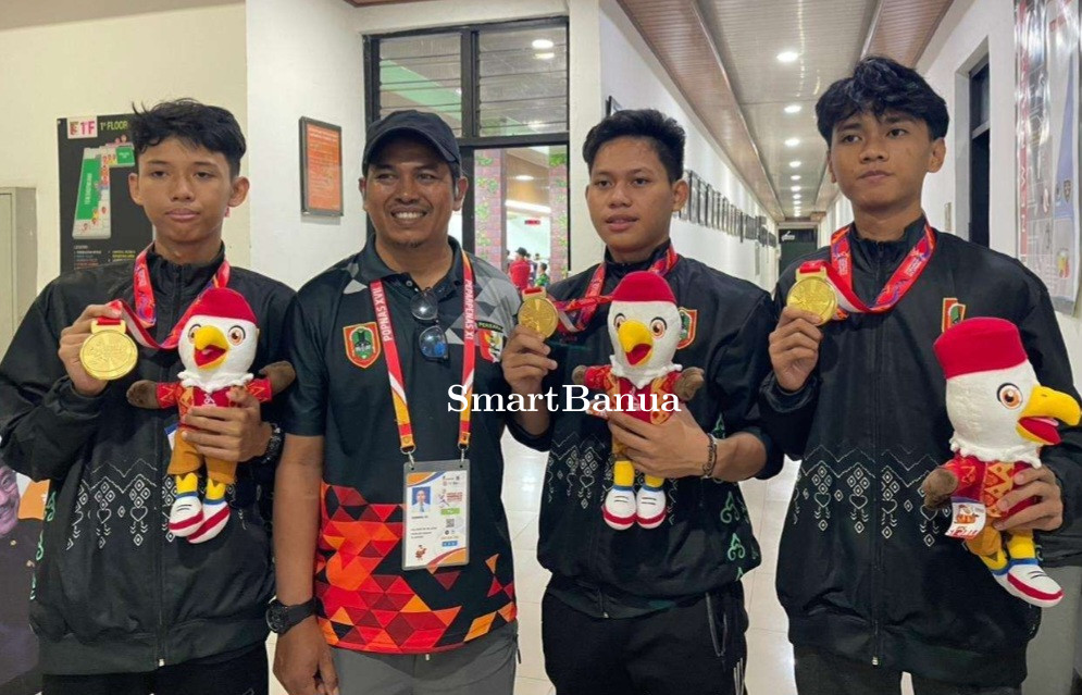 Tim Menembak Kalsel Sumbang Emas Perdana di POPNAS XVII 2025 Jakarta