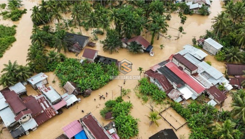 Korban Banjir dan Longsor di Sumatera Tembus 604 Jiwa, Sumut Tertinggi