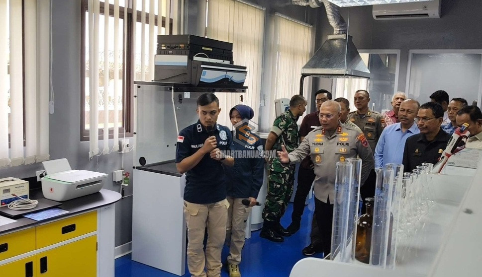 Polda Kalsel Resmikan Labfor Tingkat II Gambut, Percepat Penanganan Kasus Krimin...